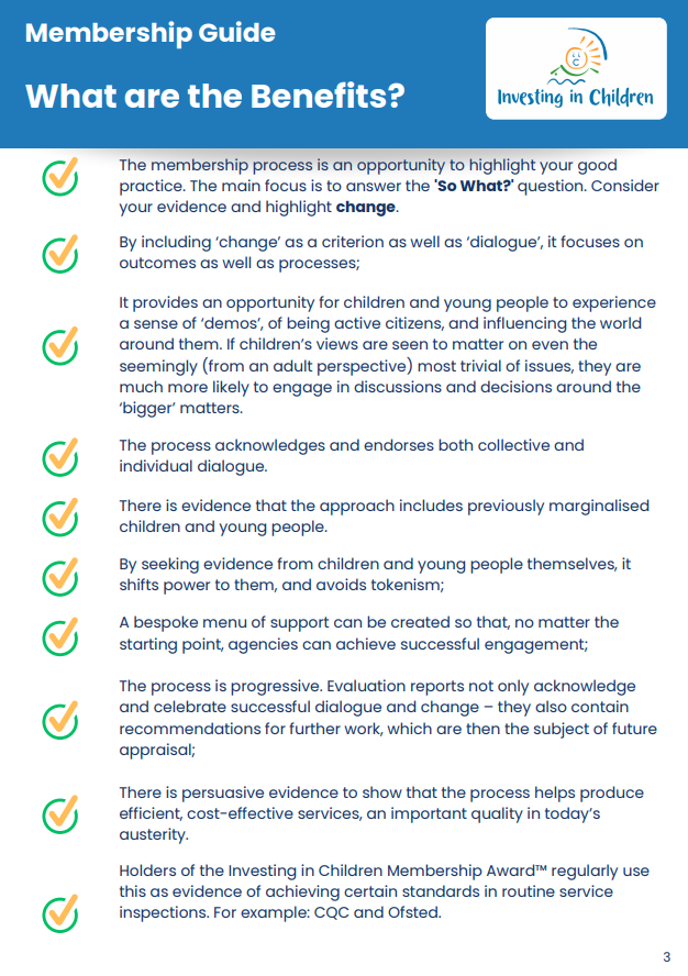 Benefits of Membership